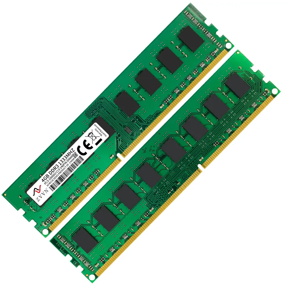 ZVVN 8GB (2x4GB) 2x 4GB PC3-10600 DDR3 1333 MHz デスクトップメモリ​​ RAM HP BUSINESS PRO 3500 3U4E13C9ZV02 用