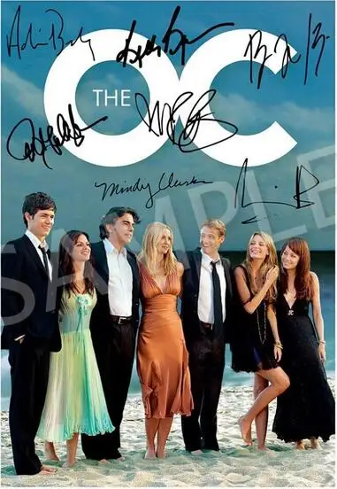 THE OC CAST SIGNED TV SHOW SEASON Art Film Print Silk Poster for Your Home Wall Decor