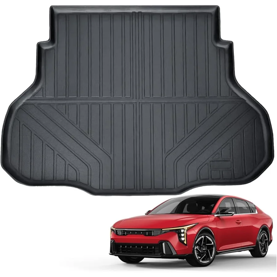 

Всепогодный грузовой вкладыш, подходящий для Kia K4 Sedan 2025 TPE, аксессуары для Kia K4 Sedan 2025, всесезонная защита без запаха, противоскользящая