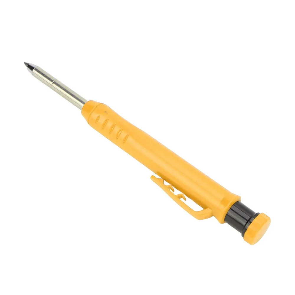 

Built-in Sharpener Mechanical Carpenter Pencil Long Nose Design Multiple Colors Deep Hole Pencil Woodworking Pencil Woodworking