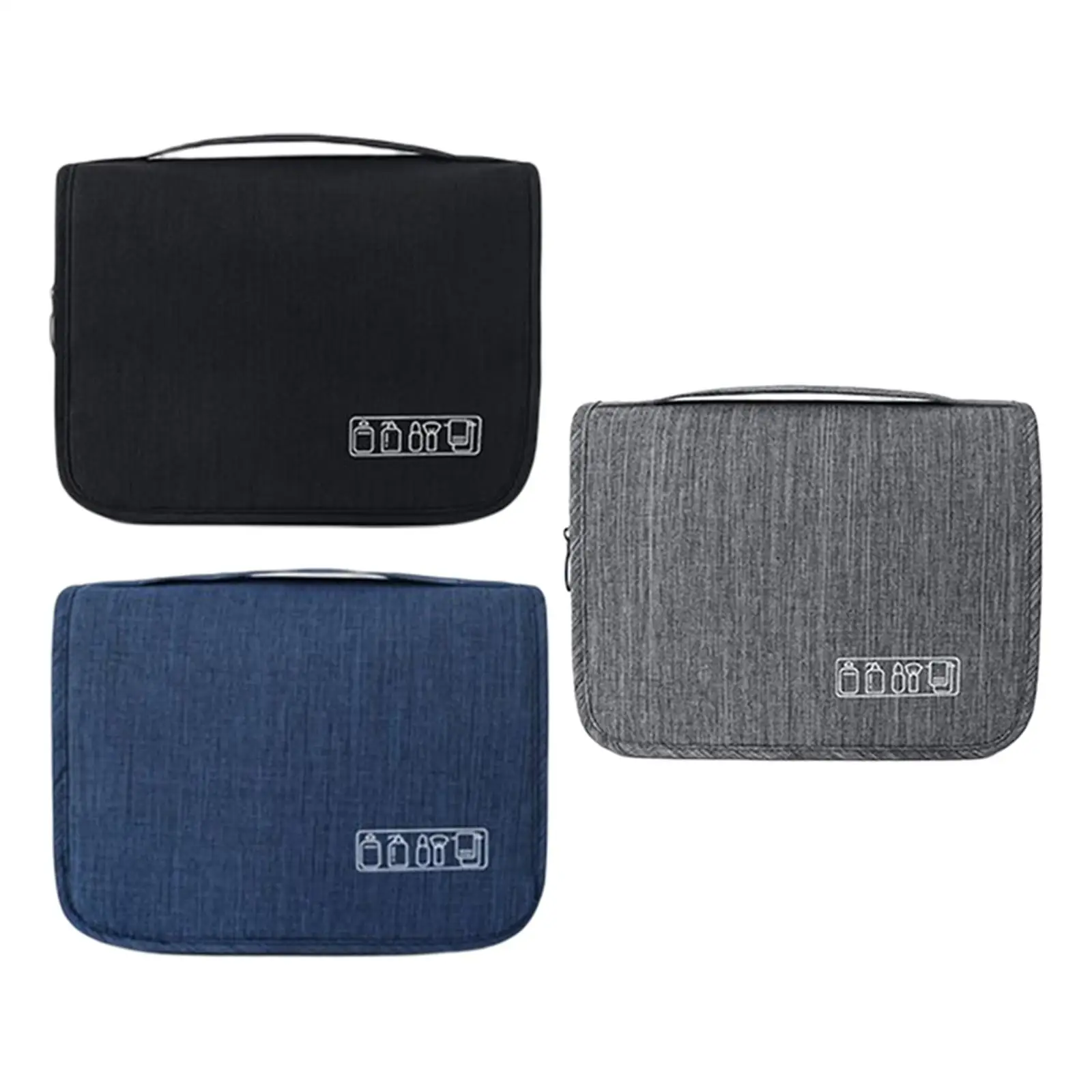 Cosmetics Bag Case Shower Organizer Kit Toiletry Bag for Bathroom Toiletries