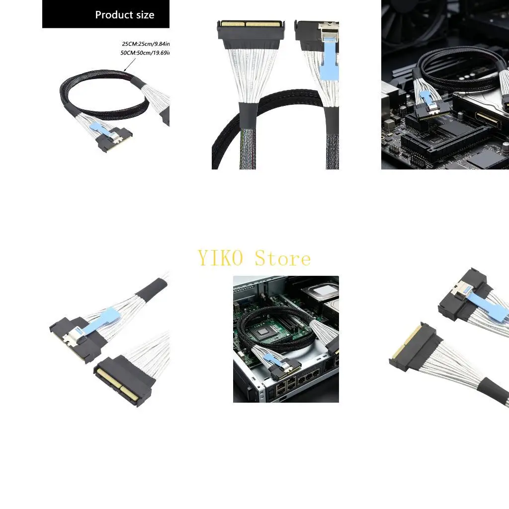 K32C 124Pin Fast Speed Data Cable PCIe 5.0 124Pin to 5.0 124Pin Multiple Layer