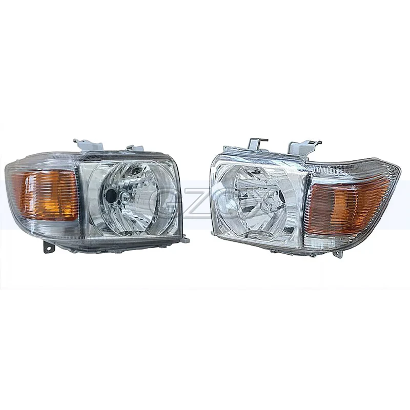 CAPQX A Pair Front Head Light Head Lamp For Toyota Land Cruiser LC76 LC7 Series FJ70 Headlight Headlamp Car Front Turn Light