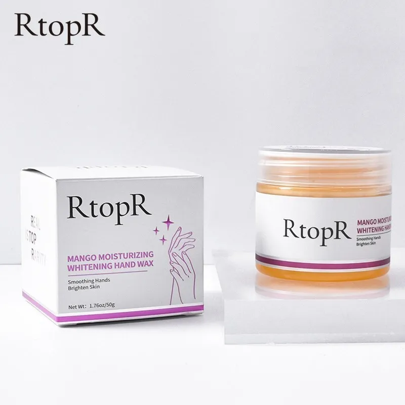 RtopR Mango For Hands Mask Hand Wax Nourish Moisturizing Repair Exfoliating Calluses Filming Anti-Aging Hand Skin Care