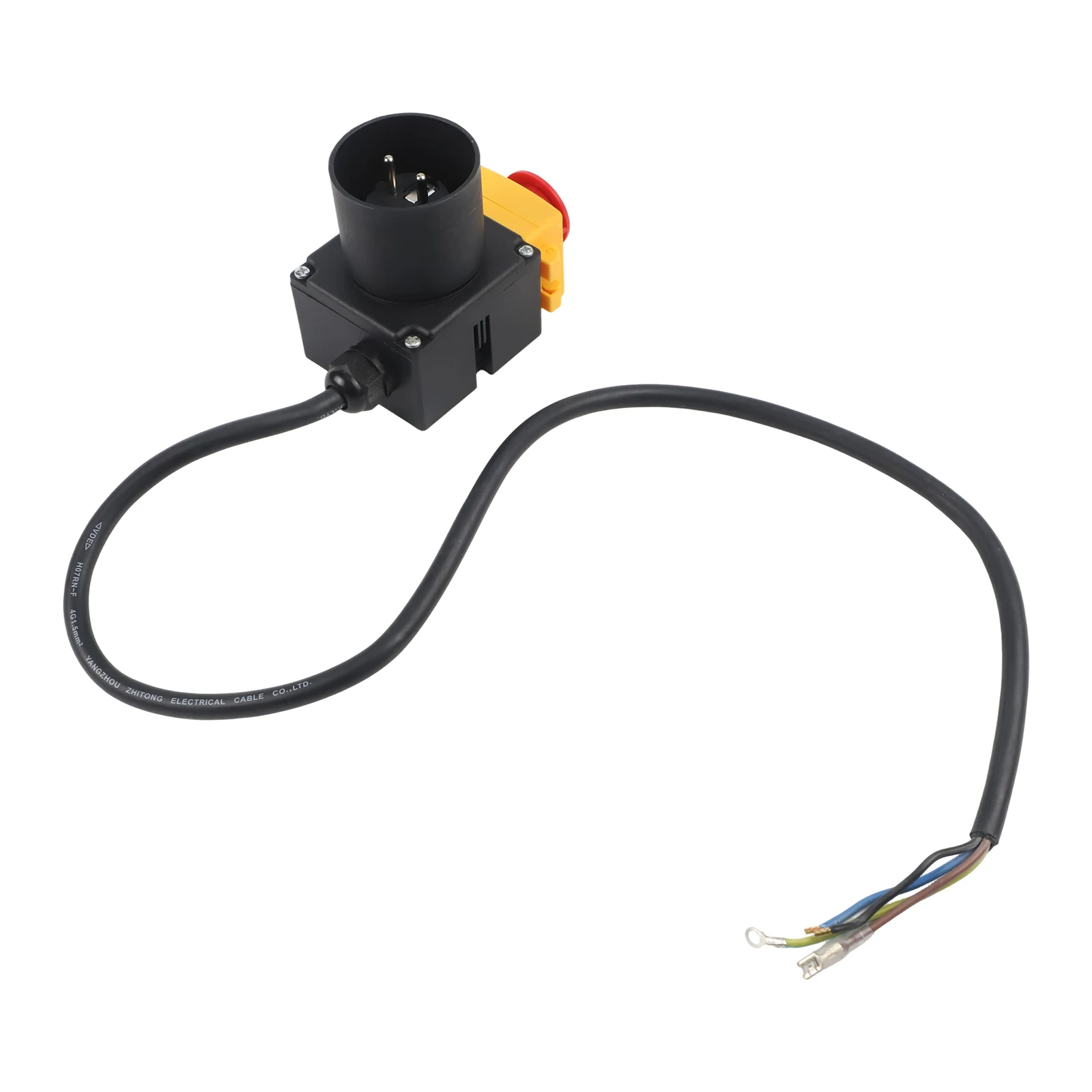 مفتاح حماية المحرك KOA7 250 فولت مع مقبس 16A IP54 منشار طاولة مقسم الخشب HCK3T قاطع السجل للاستخدام الصناعي #6