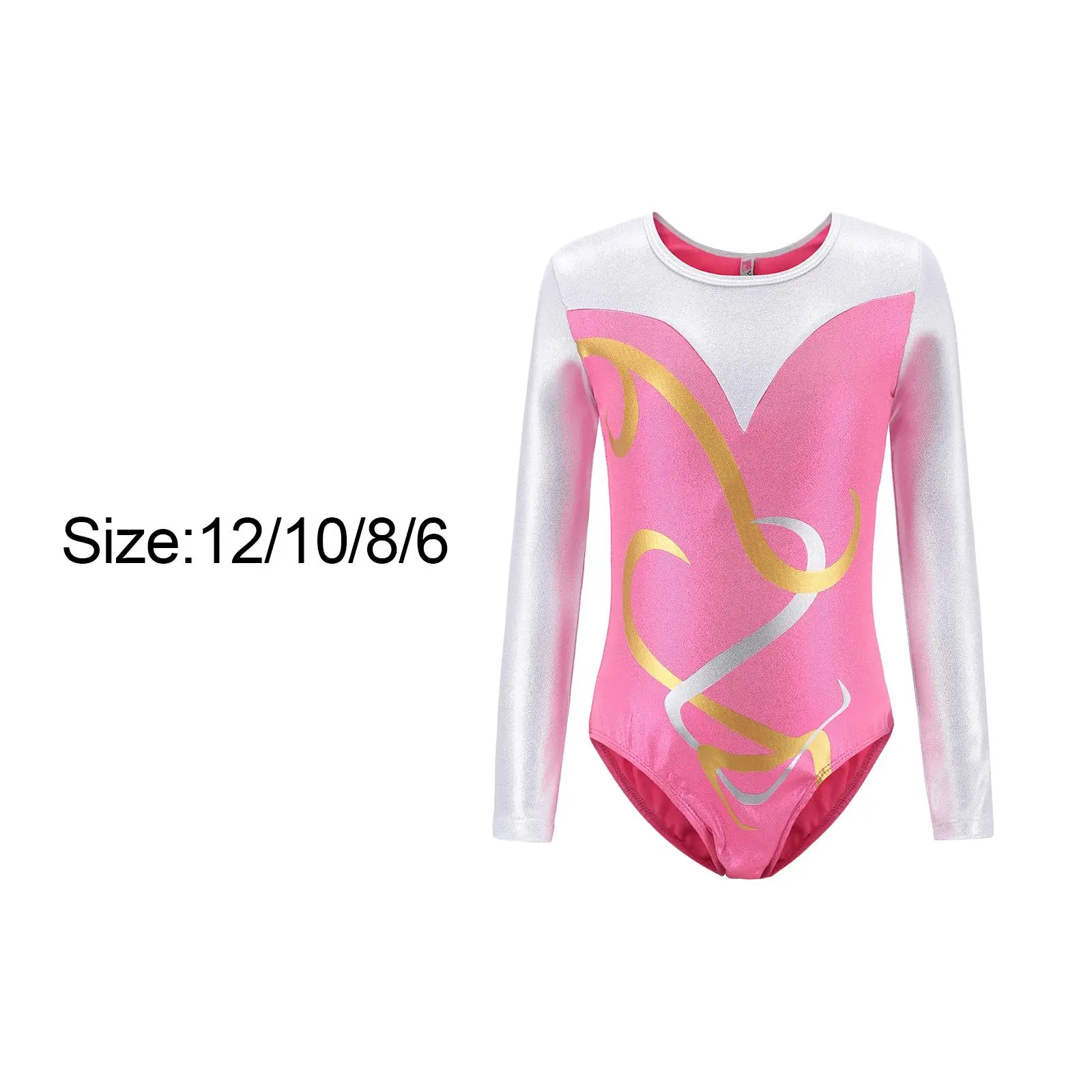 Girl Gymnastics Leotard Athletic Leotard Girls Ballet Costume Dress Bodysuit