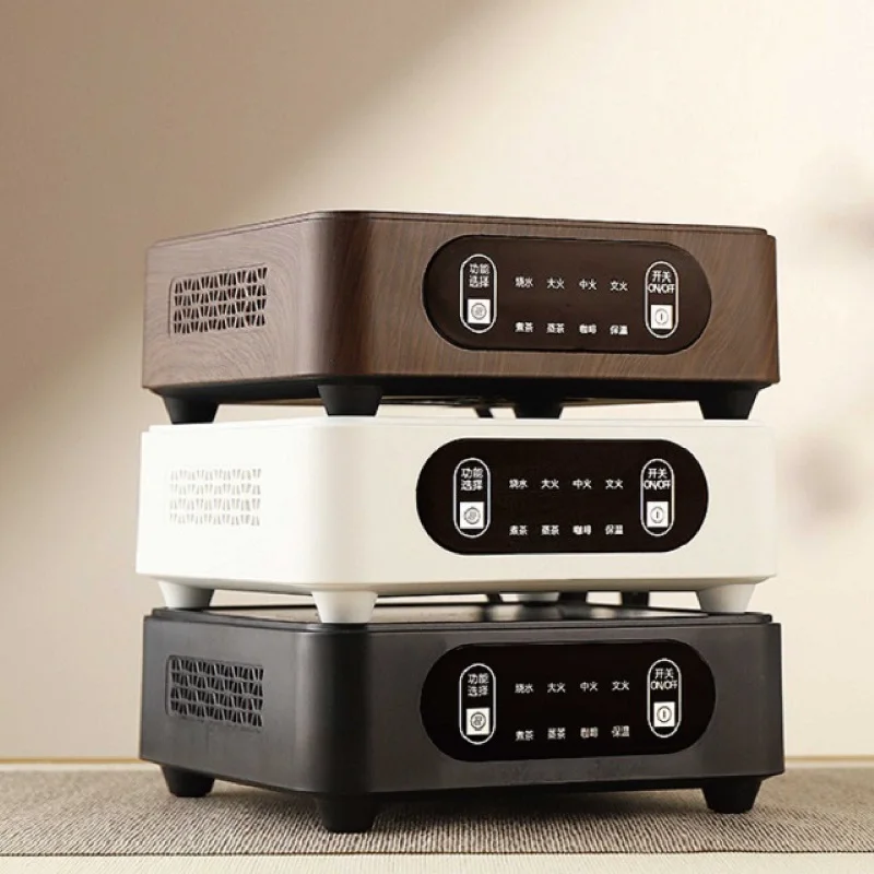 

1500W Mini Electric Ceramic Stove Smart Tea Stove Home Boiling Water Heater 8 Gear Coffee Heating Stove Tea Maker Auto Keep Warm