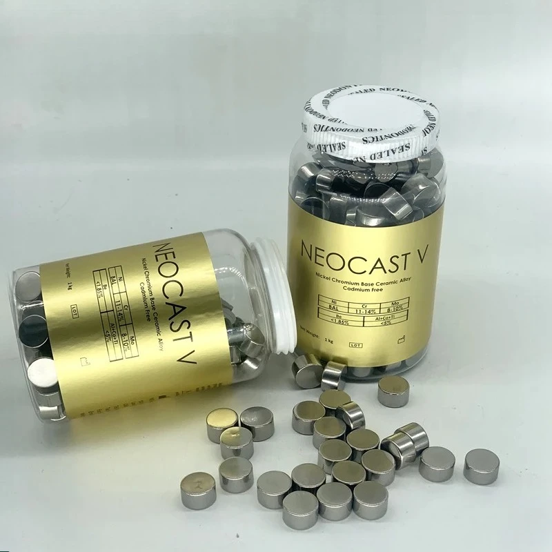 Dental Dentistry NEODONTICS Neocast-V NEO Ceramic Alloy Material 1000g Porcelain Ceramic Steel Dental Laboratory Filler Material