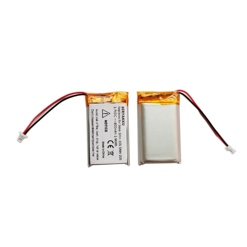 3.7V 650mAH YP802542P lipo replacement battery for Sena SMH-10S SMH-20S WTS headset