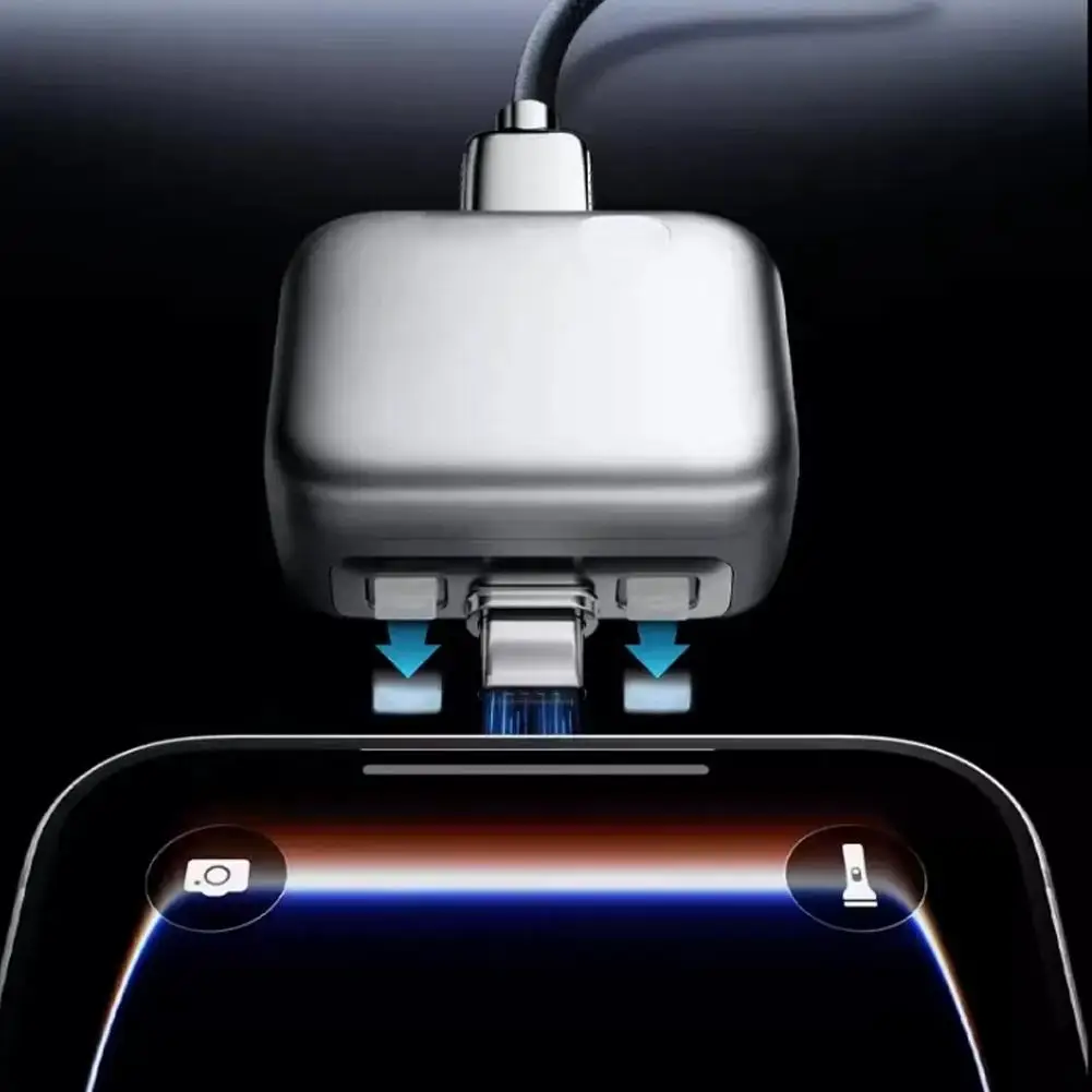 140W Fast Charging Data Cable Automatic Power-Off For Type-C Devices AI Intelligence Full Charge Auto-Disconnect Charging Cable