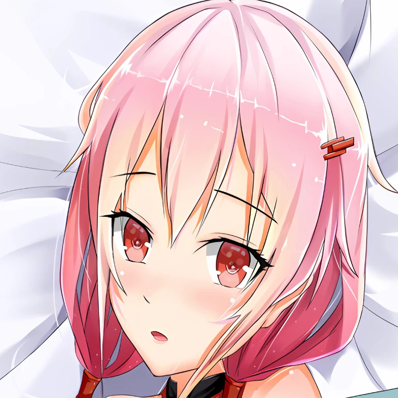 Yuzuriha Inori Anime Dakimakura Pillowcase Double-sided Print Hugging Body Pillow Cover Case Dropshipping Can Be DIY Customized