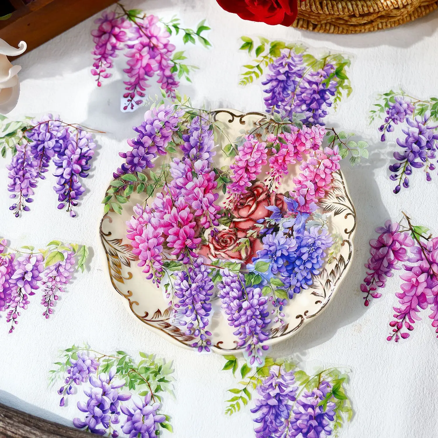 20pcs/1lot kawaii Stationery Sticker Vine branches junk journal Decorative Scrapbooking DIY Craft Sticker