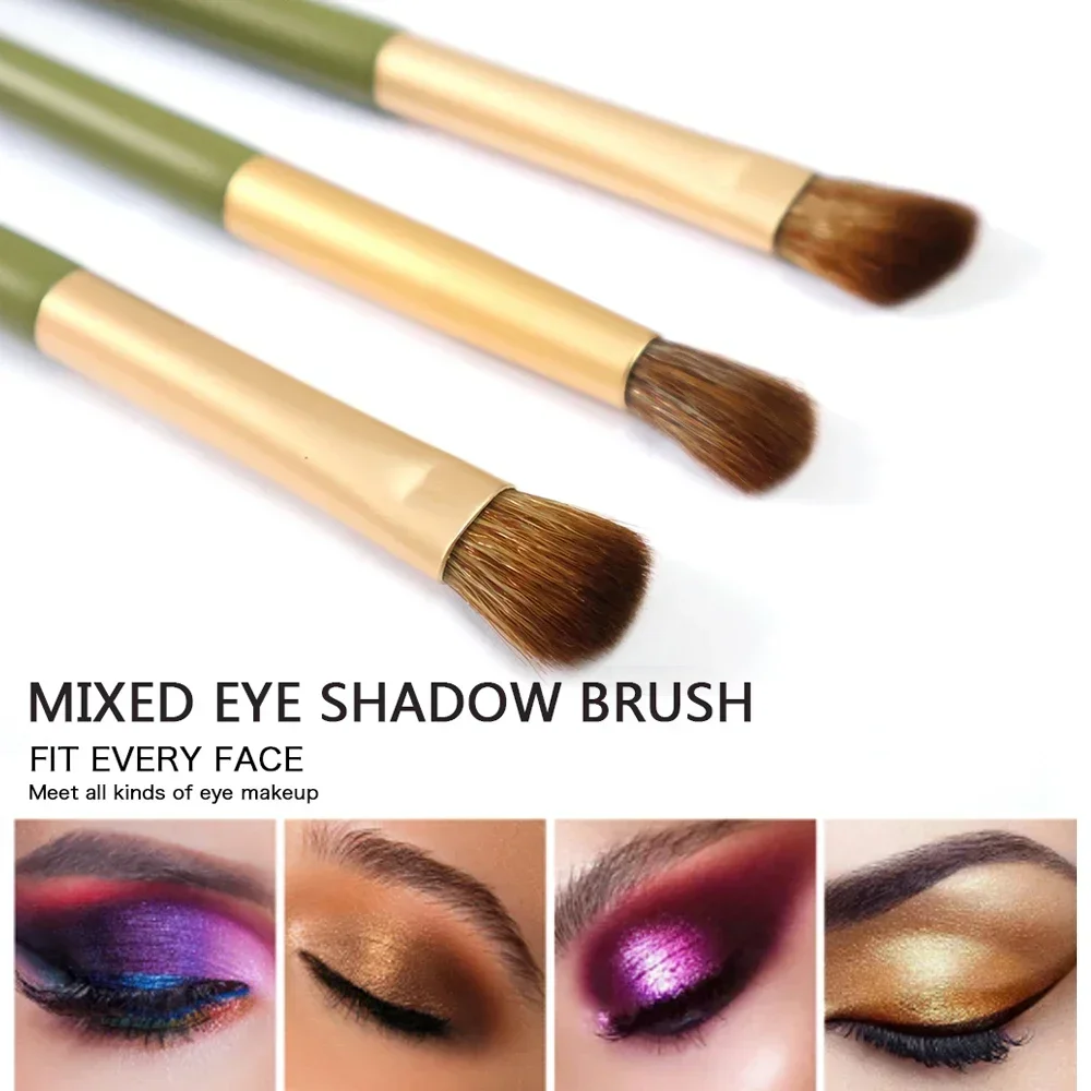 10Pcs Soft Fluffy Makeup Brushes Set Synthetic Hair for Foundation Powder Eyeshadow Kabuki Blending Face Beauty Tools