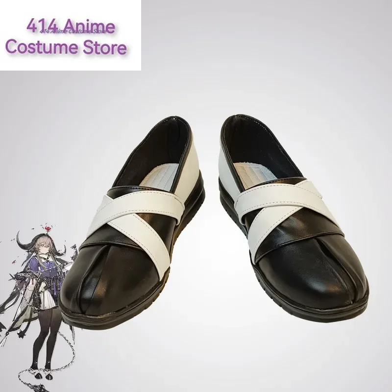 New Game Arknights Pallas Shoes Cosplay Women Boots Made Halloween Custom