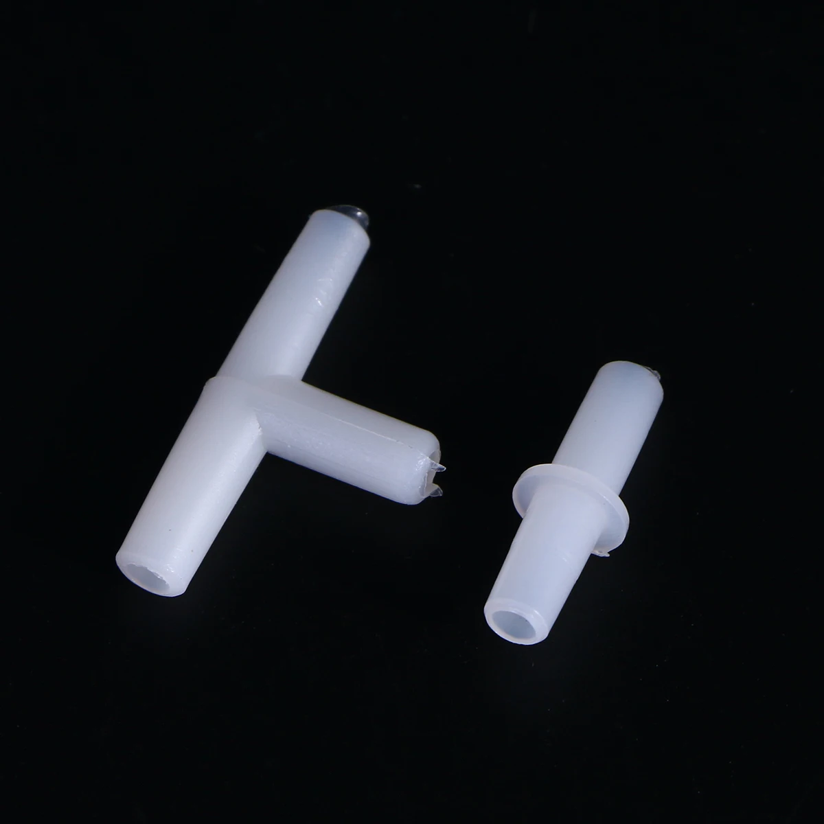 

40pcs Airline Connectors Straight Air Valve Tube for Aquarium Oxygen Pump Accessories White Color Plastic Material