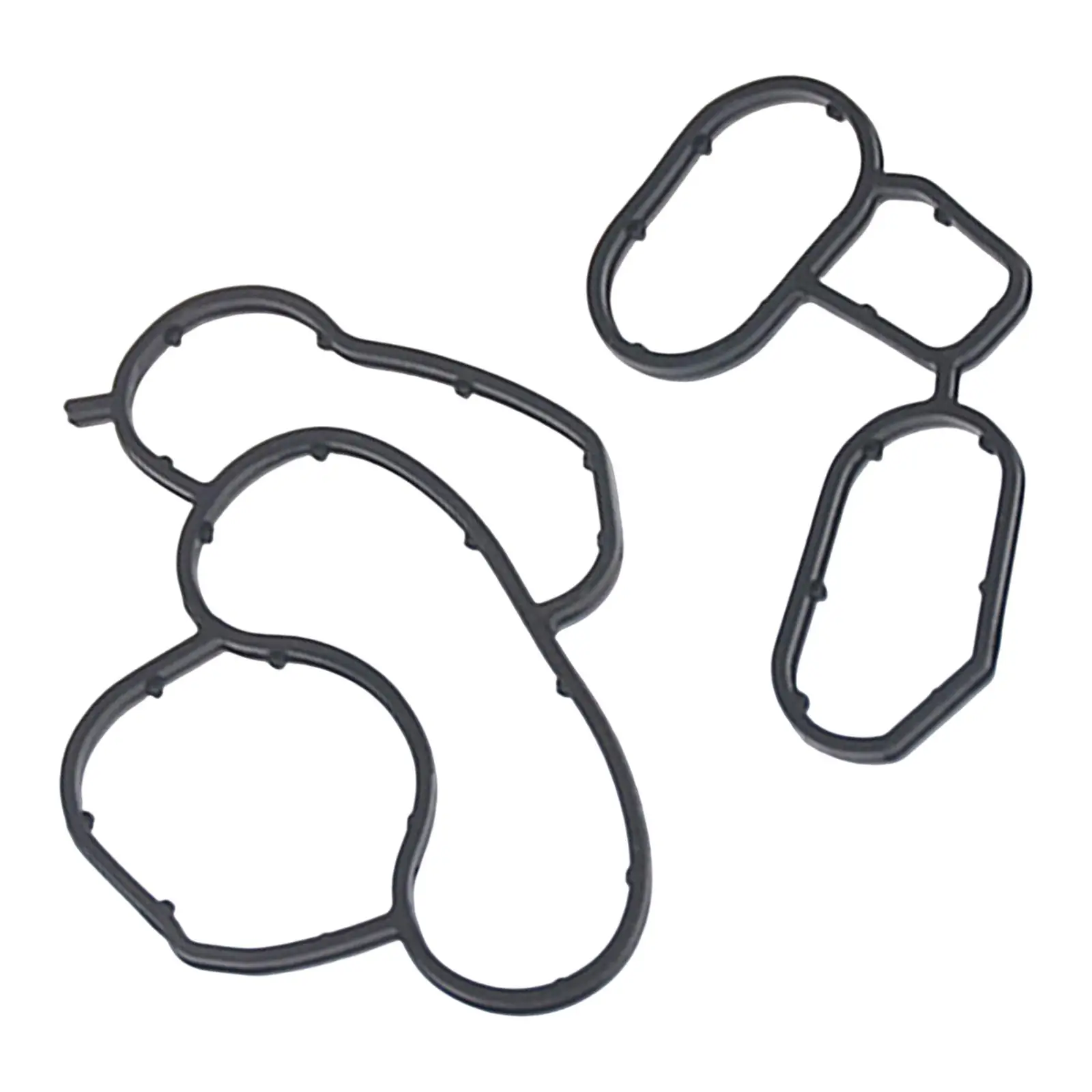 2Pcs Auto Engine Oil Filter Housing Seal Gasket Kit 11427508970 Accessories for BMW E46 E81 E82 E85 E87 E88 x1 x3 Z4