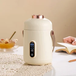 New Mini Rice Cooker Small 600ML Electric Cooker Multifunctional Electric Cooking Pot 12H Reservation Mini Hot Pot For Dormitory