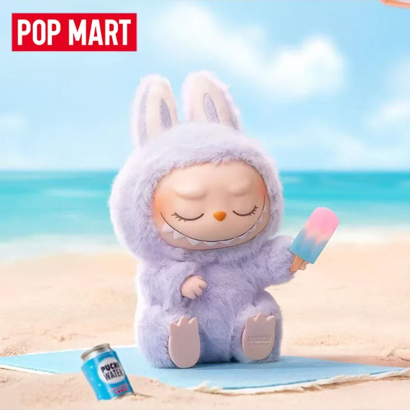 POP MART LABUBU THE MONSTERS - Have a Seat Series الفينيل القطيفة 100% الأصلي صندوق أعمى مفاجأة اللعب صندوق غامض لطيف أنيمي