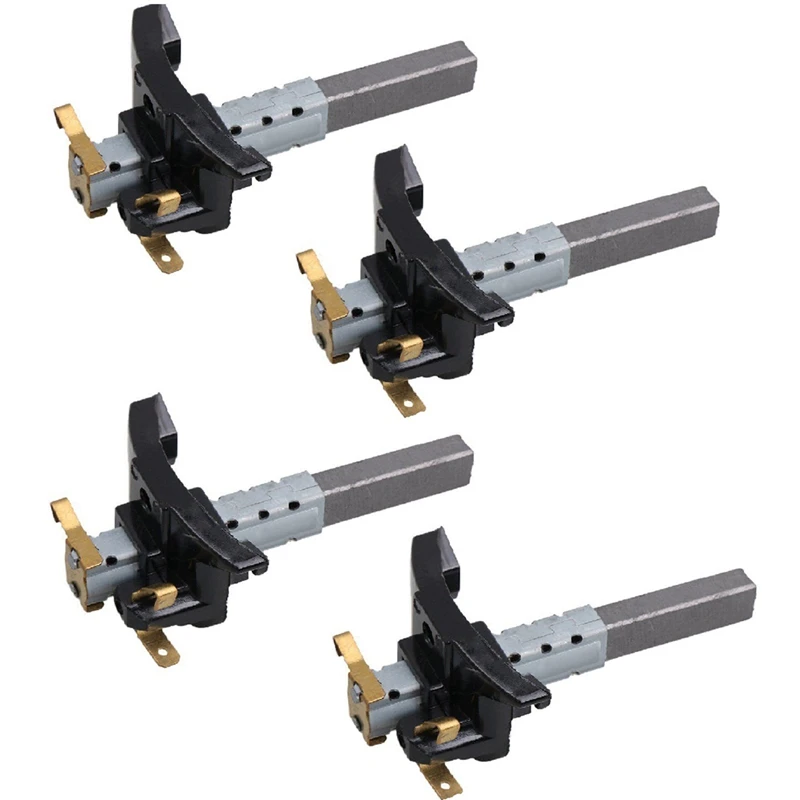 Lot de 4 brosses en carbone pour aspirateur électrique, accessoires durables pour livres ménagers