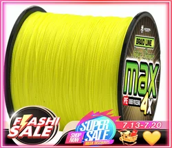 ZUKIBO 4X Braided Fishing Line 1000M 500M 300M 8-90LB Japanese Multifilament Fishing Line for Carp Fishing Accessories Sea