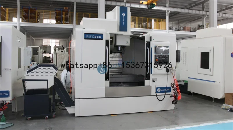 New 1 850 Chinese Vertical CNC Machining Center Small Milling Machine Fanuc Single Mitsubishi GSK BT40