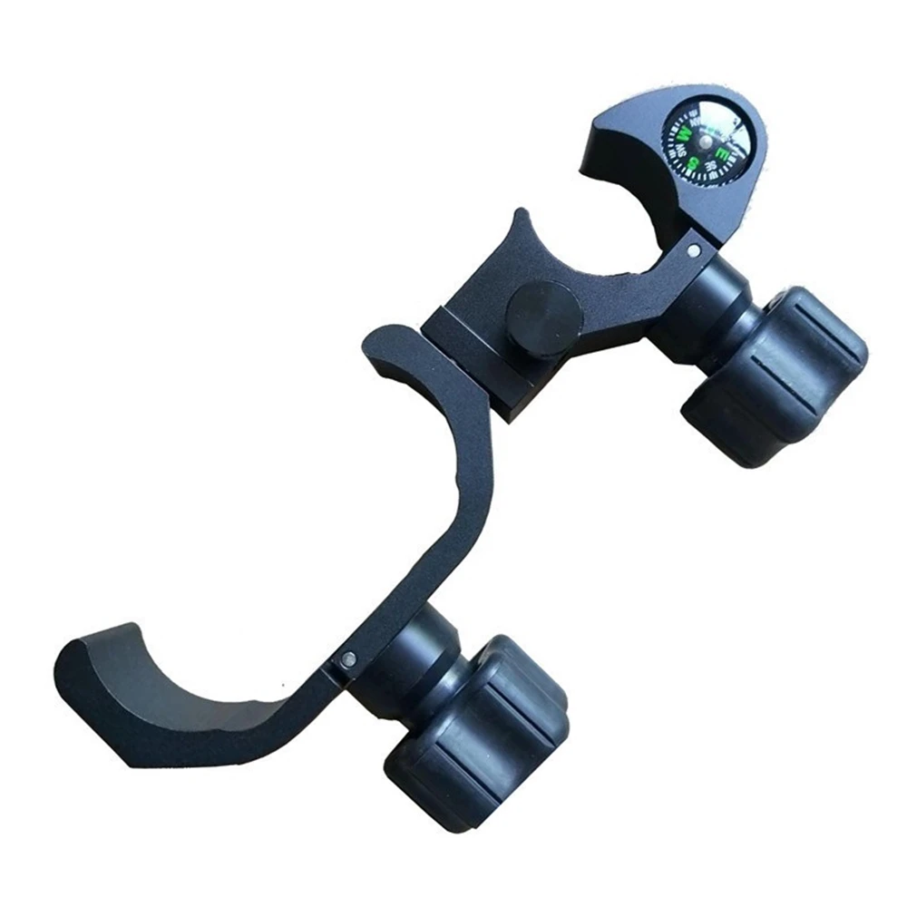 ABVS GPS Range Pole Cradle Bracket for Trimble Handheld Open Data Collector with Compass Quick Release Pole Clamp, A