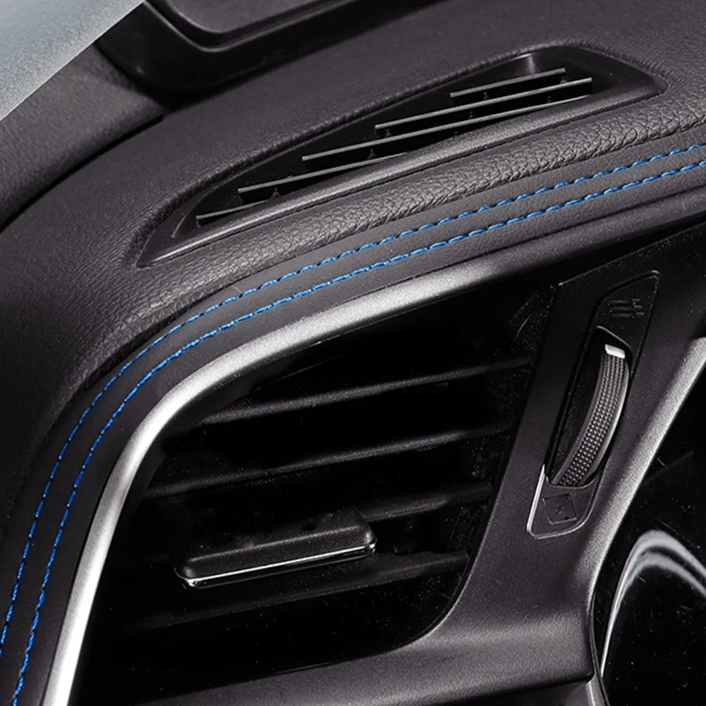 

2Pcs Car Door Gaps Trim Strip Universal Fit Flexible PU Molding for Dashboard Door Edges Easy DIY Installation Dustproof