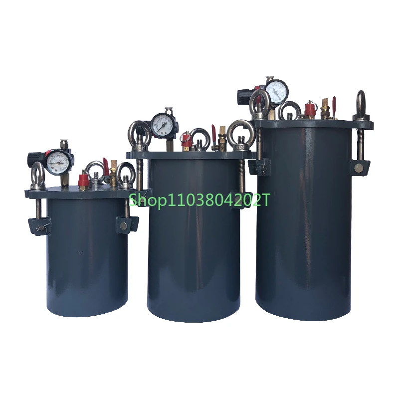 Carbon Steel Pressure Bucket Storage Tank Dispensing Machine Dispensing Valve Stirring Heating Vacuum Feeding Accessories