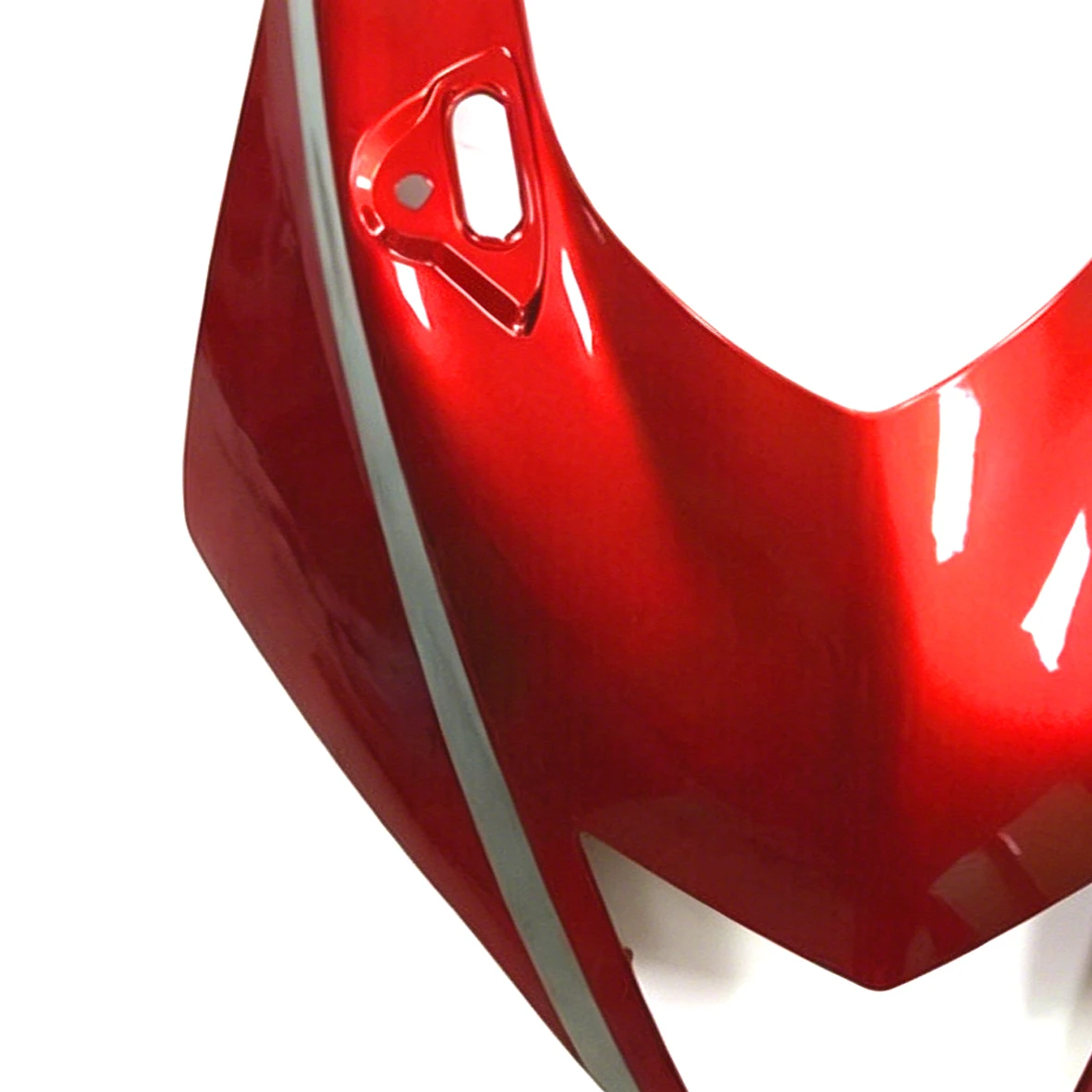 Front Nose Cowl Upper Headlight Cover Fairing For Yamaha YZF R6 2017-2024 YZFR6 2018 2019 2020 2021 2022 2023 Pearl Red Grey