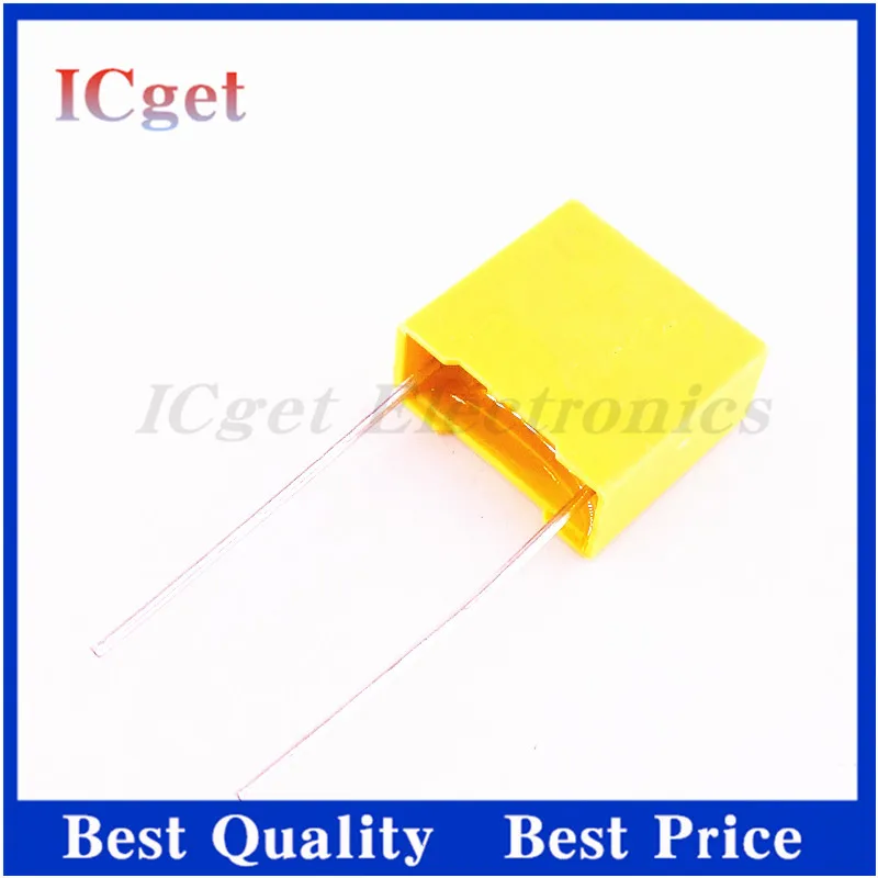 10pcs 220nF capacitor X2 capacitor 275VAC Pitch 275V 10mm X2 Polypropylene film capacitor 0.22uF