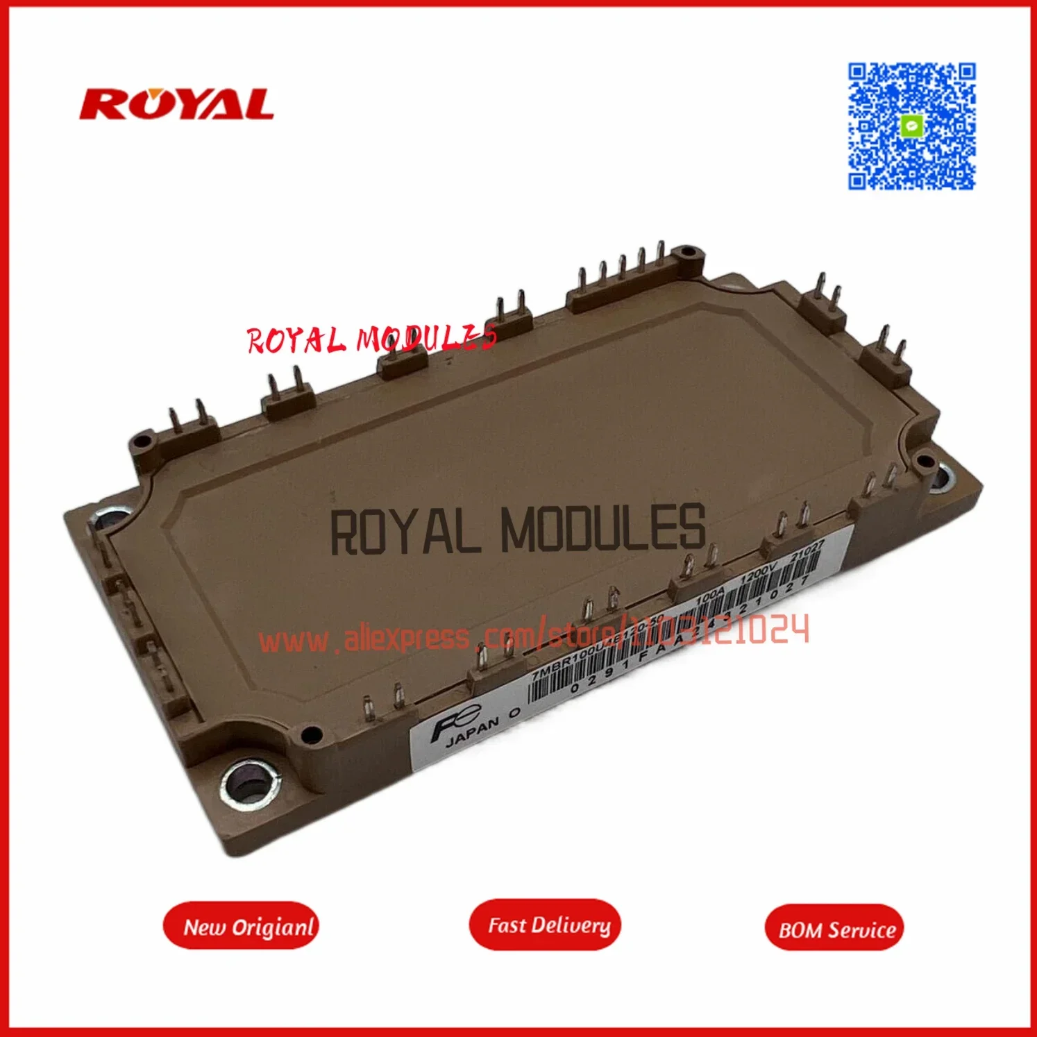 7MBR100U4B120-50  New Module