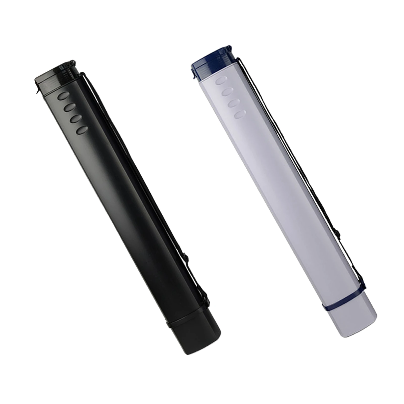 Drawing Plastic Tube Blueprint Case Telescoping Plastic Expands Poster Tube with Strap