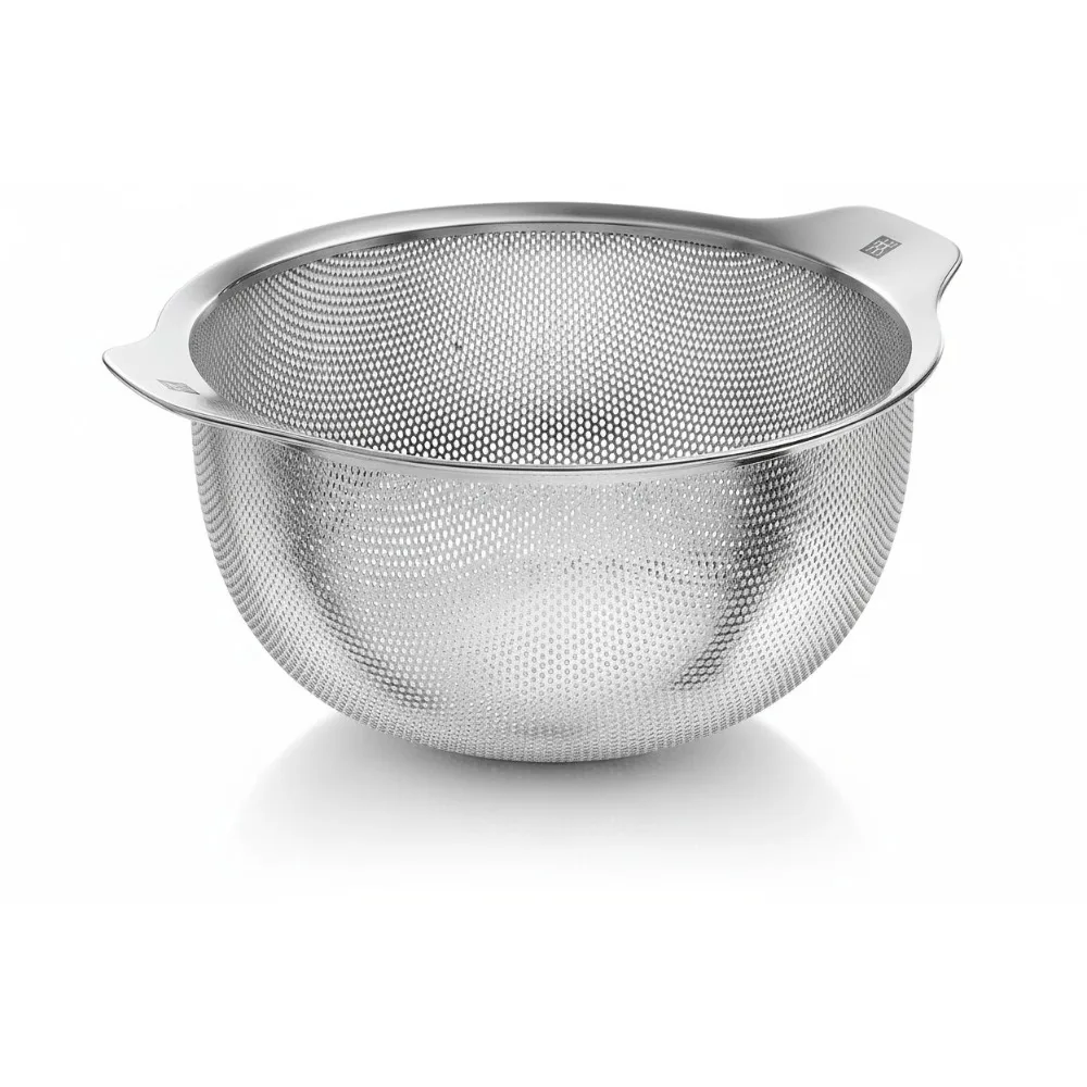 

Премиум 9,4-дюймовый дуршлаг из нержавеющей стали, кухонная утварь, многофункциональная штабелируемая для домашних кухонных принадлежностей