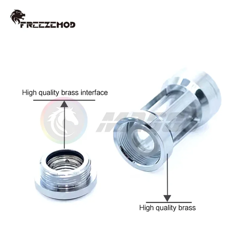 

Water Cooling Filter ,Impurity Removal With Large Visible Area Dual Inner G1/4''Thread,GLQ-JX2