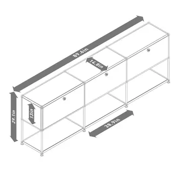 10 best sales Kleiner Aufbewahrungsschrank - №7