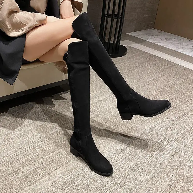 ​-bottes-hautes-irregulieres-au-dessus-du-genou-pour-femmes-petite-talon-epais-noir-polyvalentes-nouvelle-collection-printemps-automne-2025-​