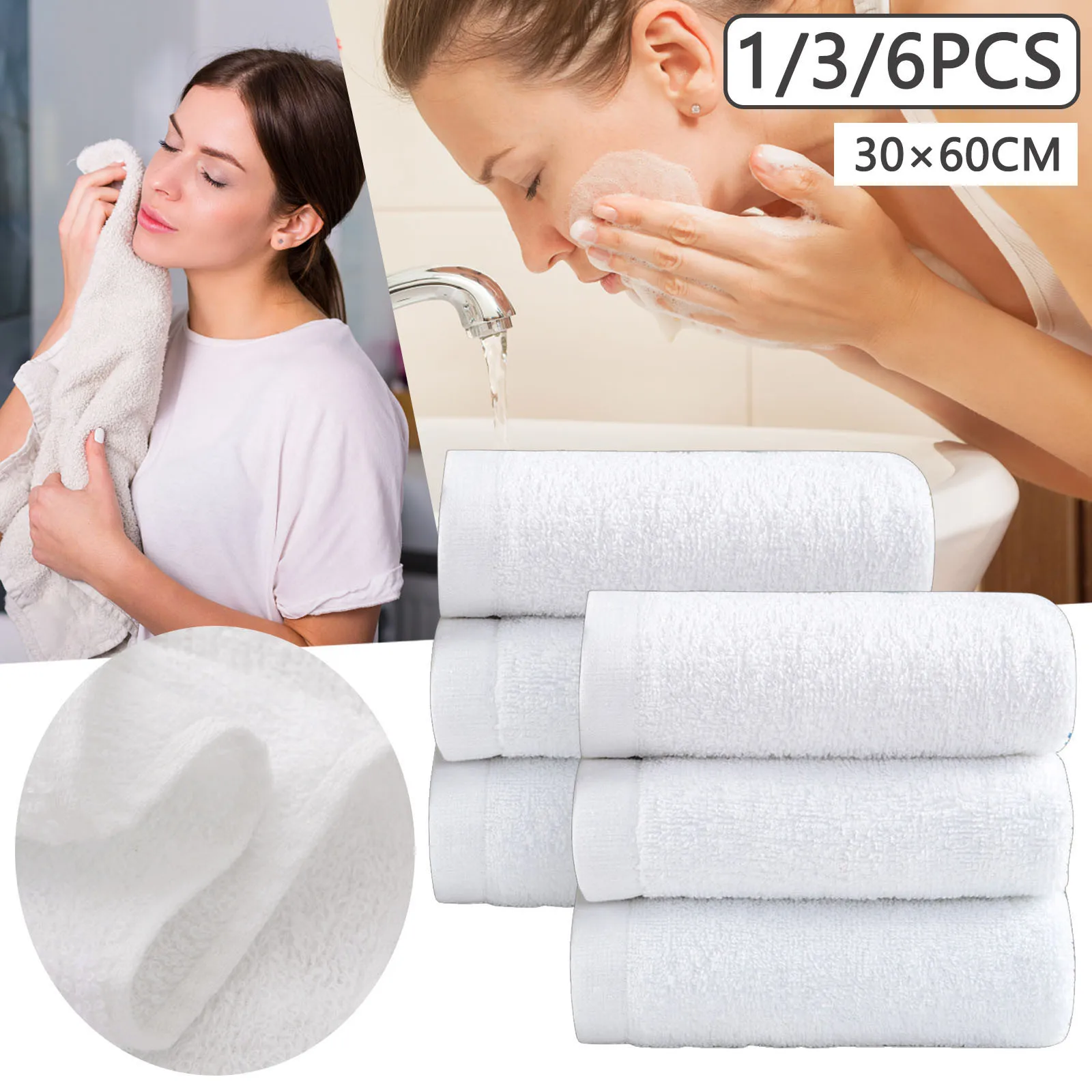 Towel Absorbent Clean And Easy To Clean Cotton Absorbent Soft Suitable Towels at Hand Towels for Bathroom Luxury Hands Towels