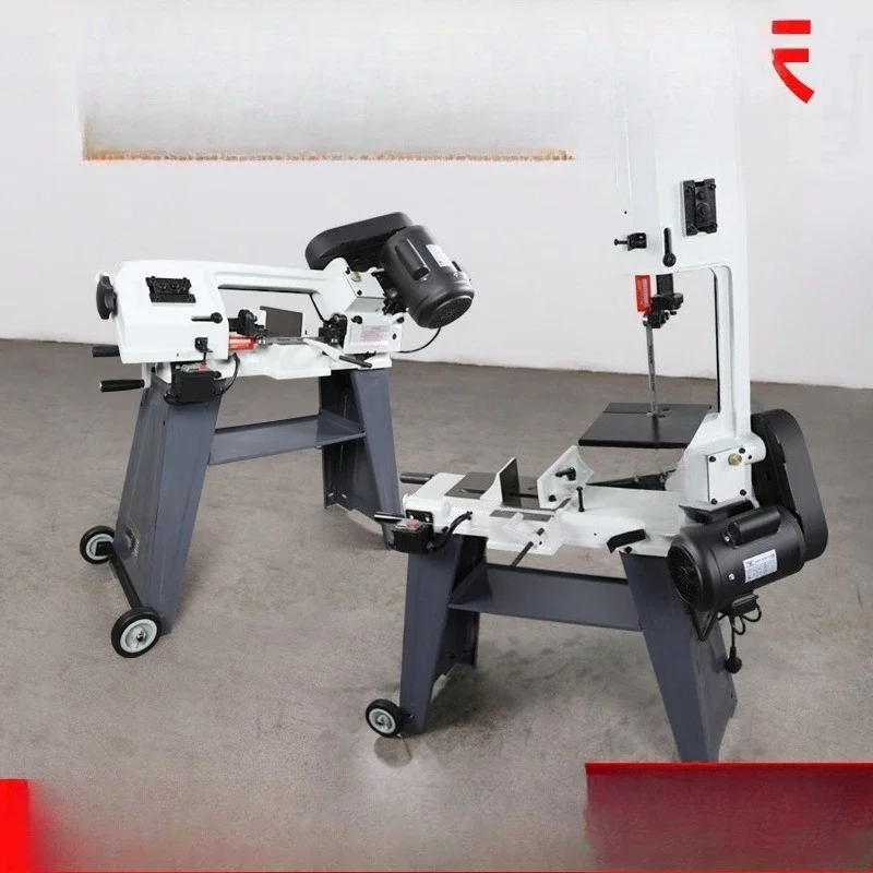 

Horizontal band sawing machine, easy to move Vertical band sawing machine Manual control Metal cutting Plastic