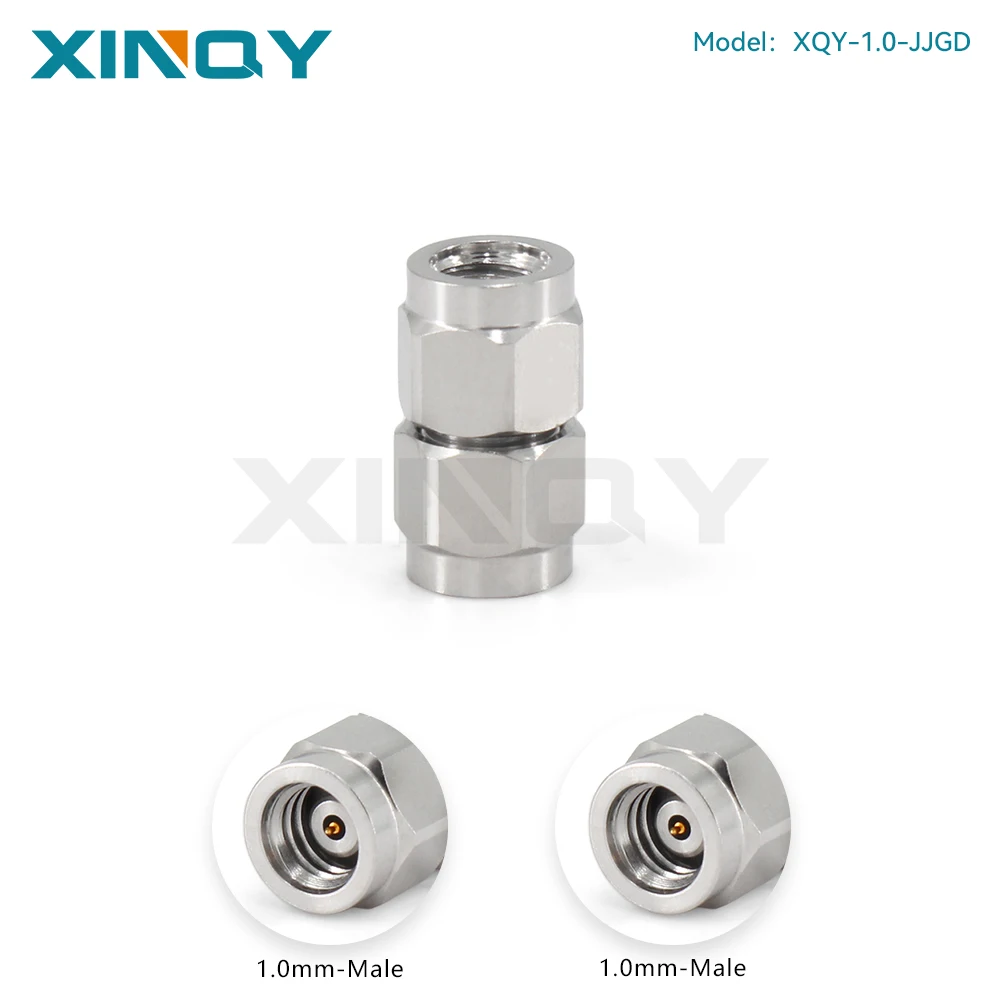 XINQY 1.0mm RF Adapter 110GHz High Frequency Connector 1.0-JK/JJ/KK Female-to-Female/Male-to-Male RF Coaxial Adapter