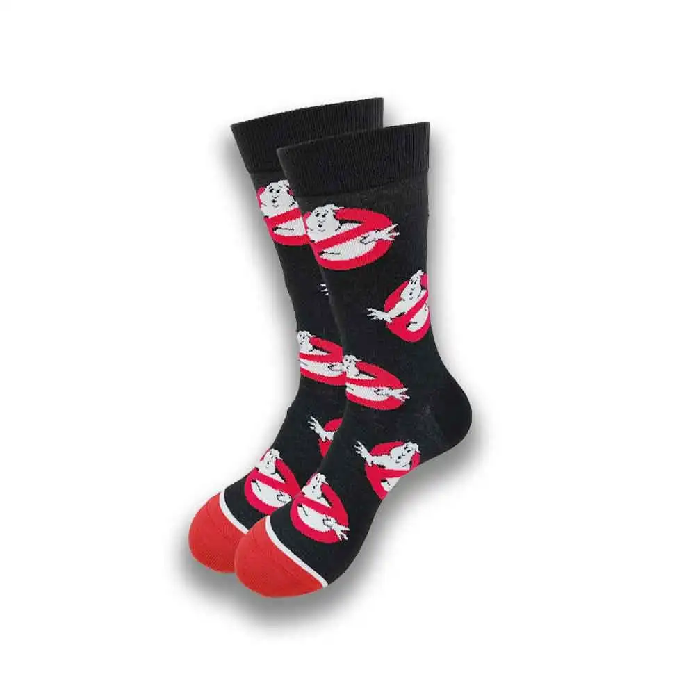 Hot Sale Socks for Men and Women Spring and Autumn senior Design Comfortable Skateboard Cartoon Socks 