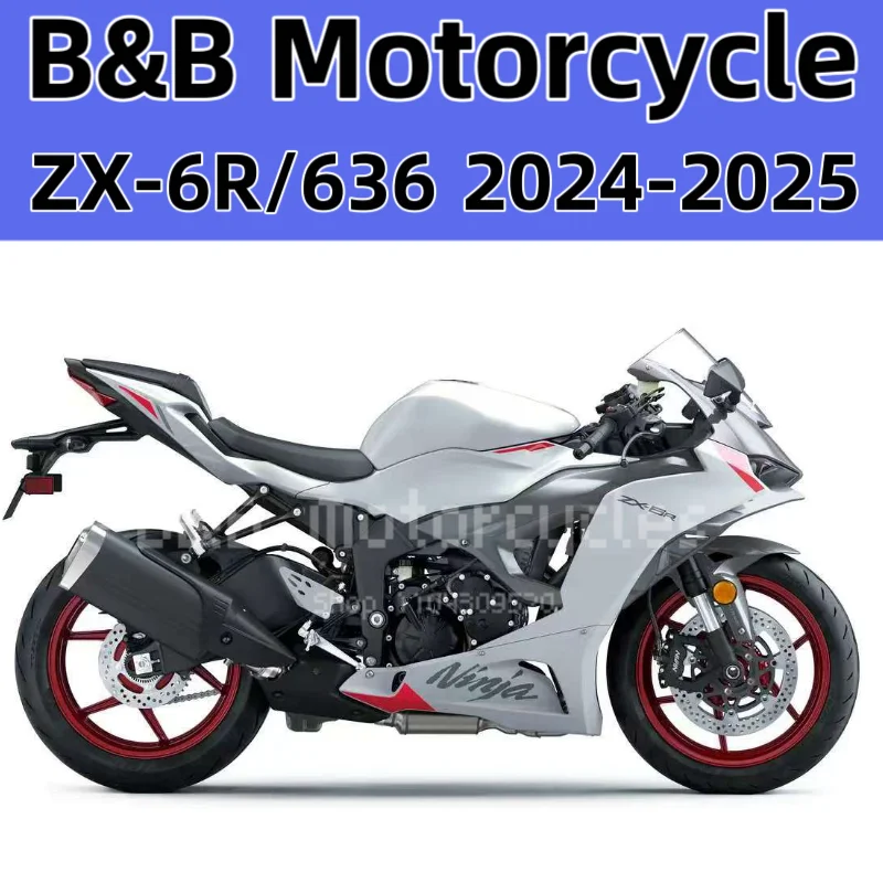 

For KAWASAKI ZX6R 2024 2025 ZX 6R 2024 2025 Full Fairings for 636 2024 2025 New ABS Bodywork Fairings Kit Injection Molding