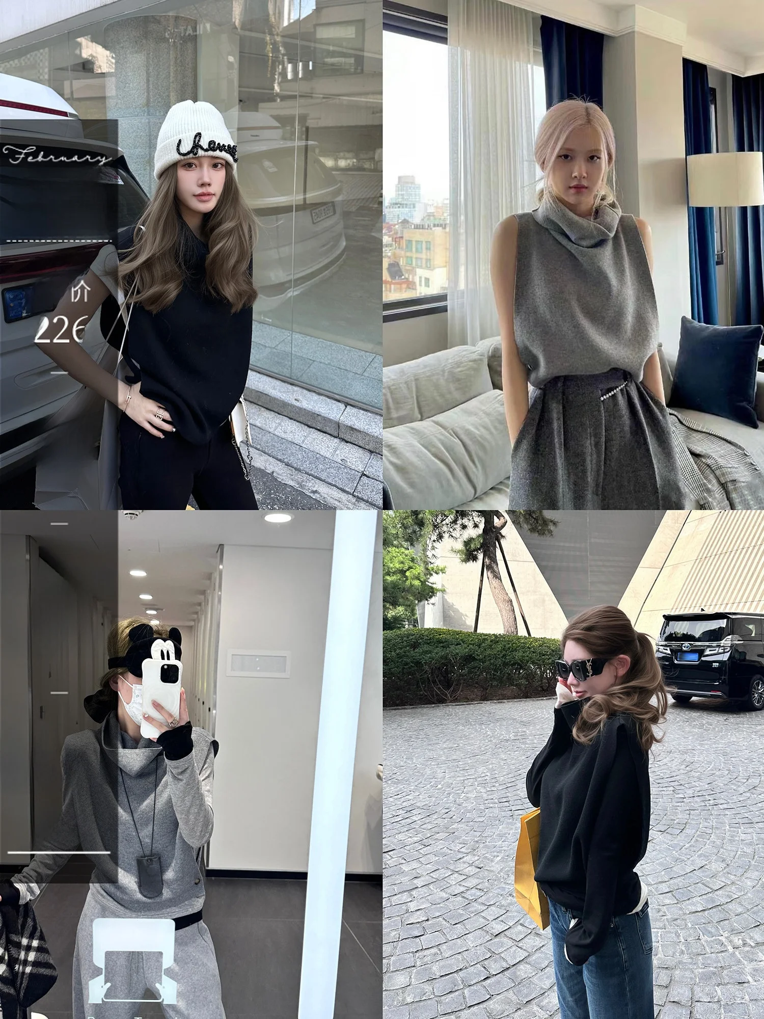 

Comfortable Wool Knitted Vest Linngs Staed Series Faionable Color Blo Thiened Spring Summer Svel Women's Top