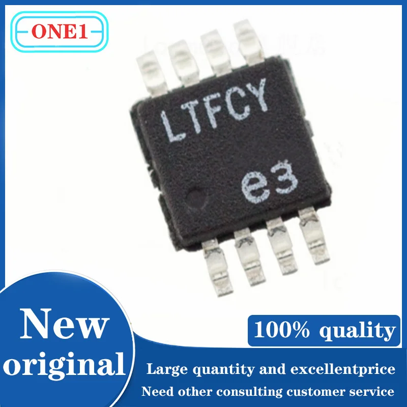 

1PCS/lot New original LTC6655BHMS8-2.5 LTC6655BHMS LTC6655 LTFCY Fixed ±0.025% 3V~13.2V 5mA 2.5V MSOP-8 Voltage References ROHS