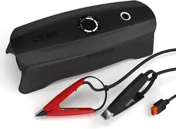 CTEK CS Free®, 12V Portable Battery Charger, 4-in-1 Charger with Hi-tech Power Bank, for Car, Phone, Computer, Smart Battery Mai