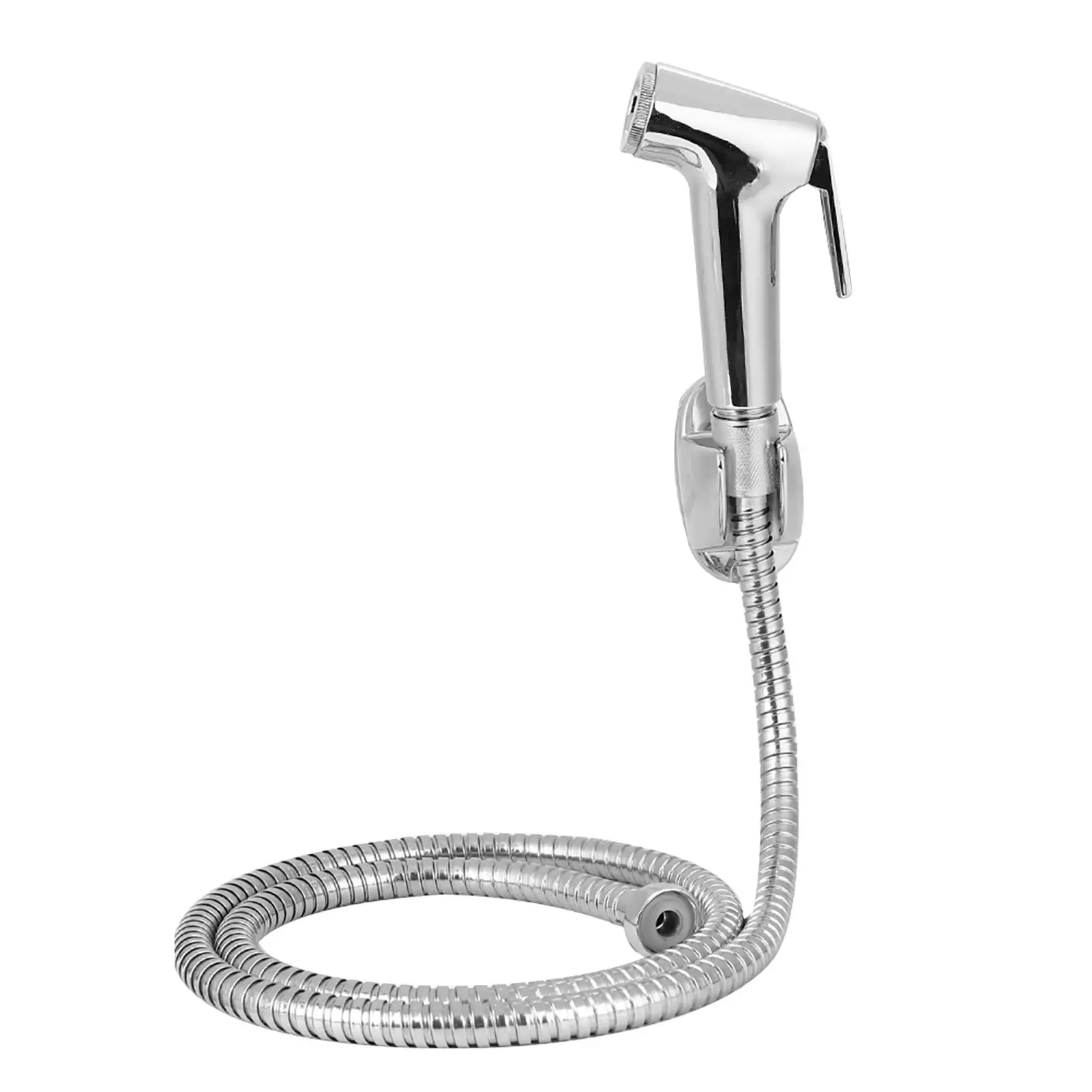 Electroplated ABS Bidet Sprayer Head & Hose Kit – Bathroom Cleaning Set for Ultimate Hygiene