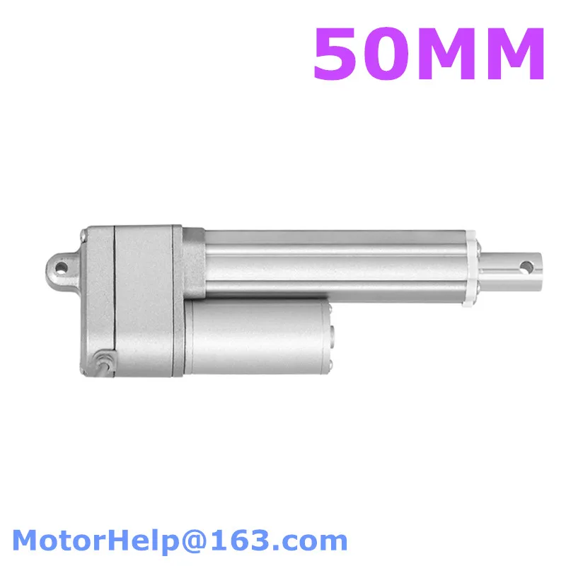 Atuador Linear Personalizado com Potenciômetro Feedback da Posição 50 mm 100 mm Curso 90 mm s 1200n Carga 264lbs tipo de M04p 12v 24v