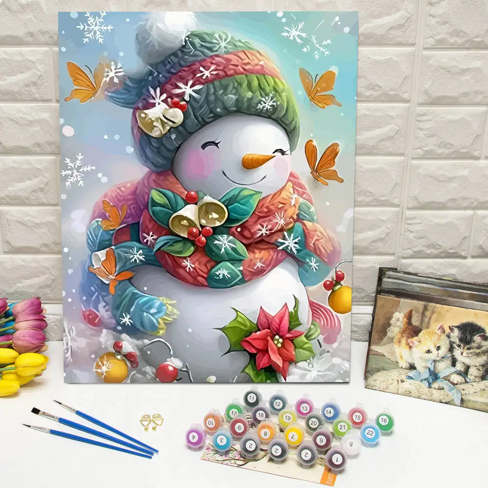 Disney Malen nach Zahlen Tinker Bell Malen auf Leinwand Lotus Digitales Ölgemälde Frosch Cartoon Acryl Home Decor Handgemachtes Geschenk