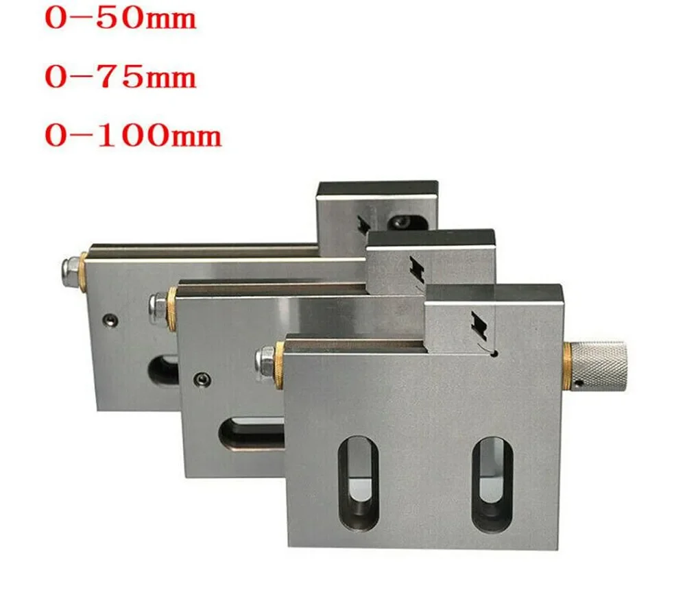 

1PC Wire EDM High Precision Vise Stainless Steel 2" 3" 4" Jaw Open For CNC Wire Cut Clamping