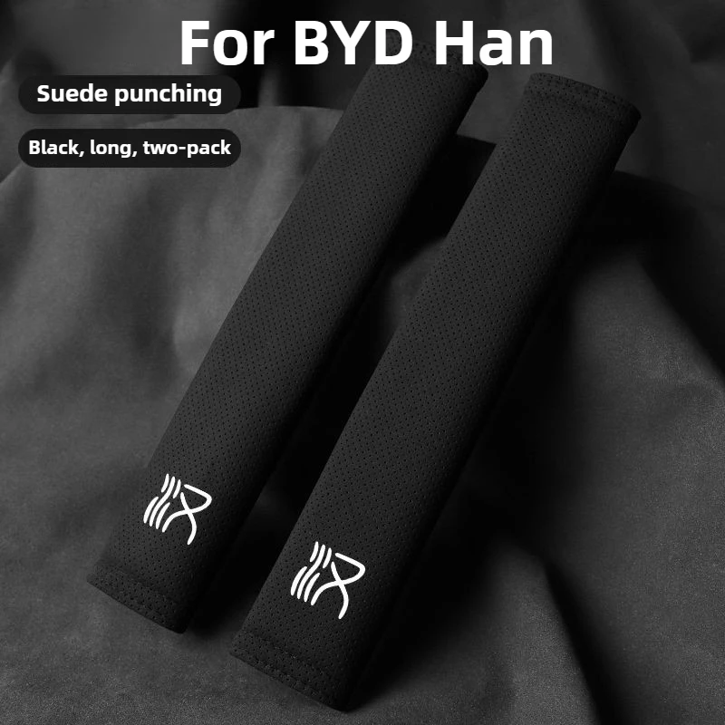 

Vehicle Seat Belt Cushion For BYD Han Accessories Odorless Neck-Protecting Abrasion-Resistant Anti-Constriction Comfortable