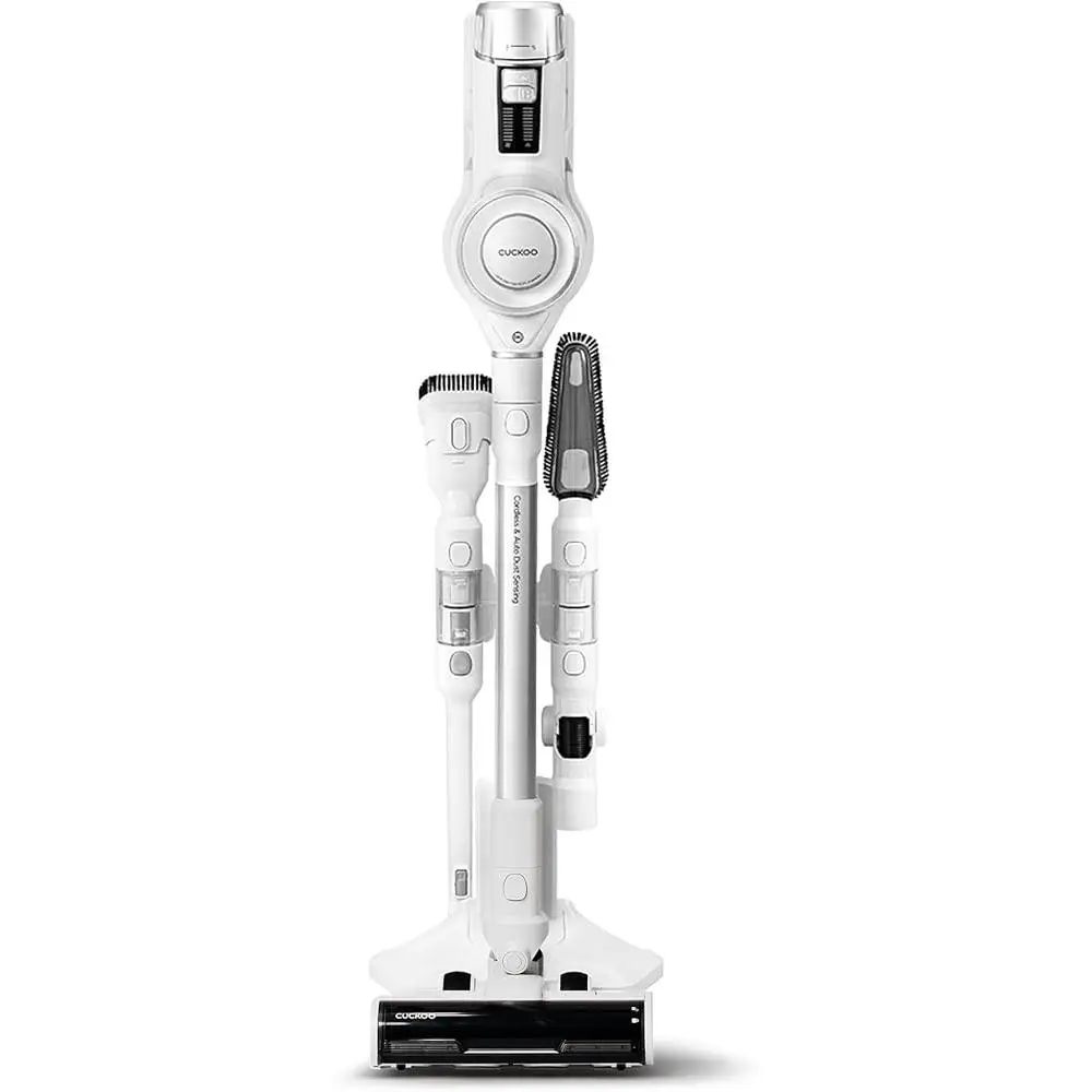 Cordless Vacuum Cleaner High Suction 140AW Smart Dust Sensor 5 Layer Filtration 38 Min Runtime Accessories Home Cleaning Tool